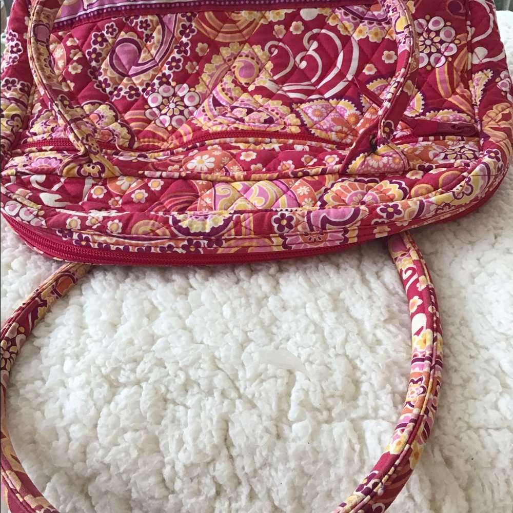 Vera Bradley Round Double Handle Tote/Purse - Picture 7 of 13